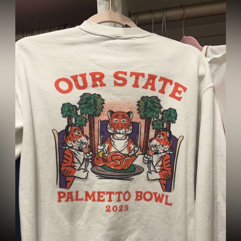 Clemson barstool sweatshirt
